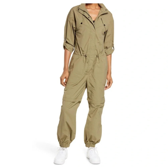 Sweaty Betty Interstellar Boilersuit Jumpsuit Green - Picture 1 of 3